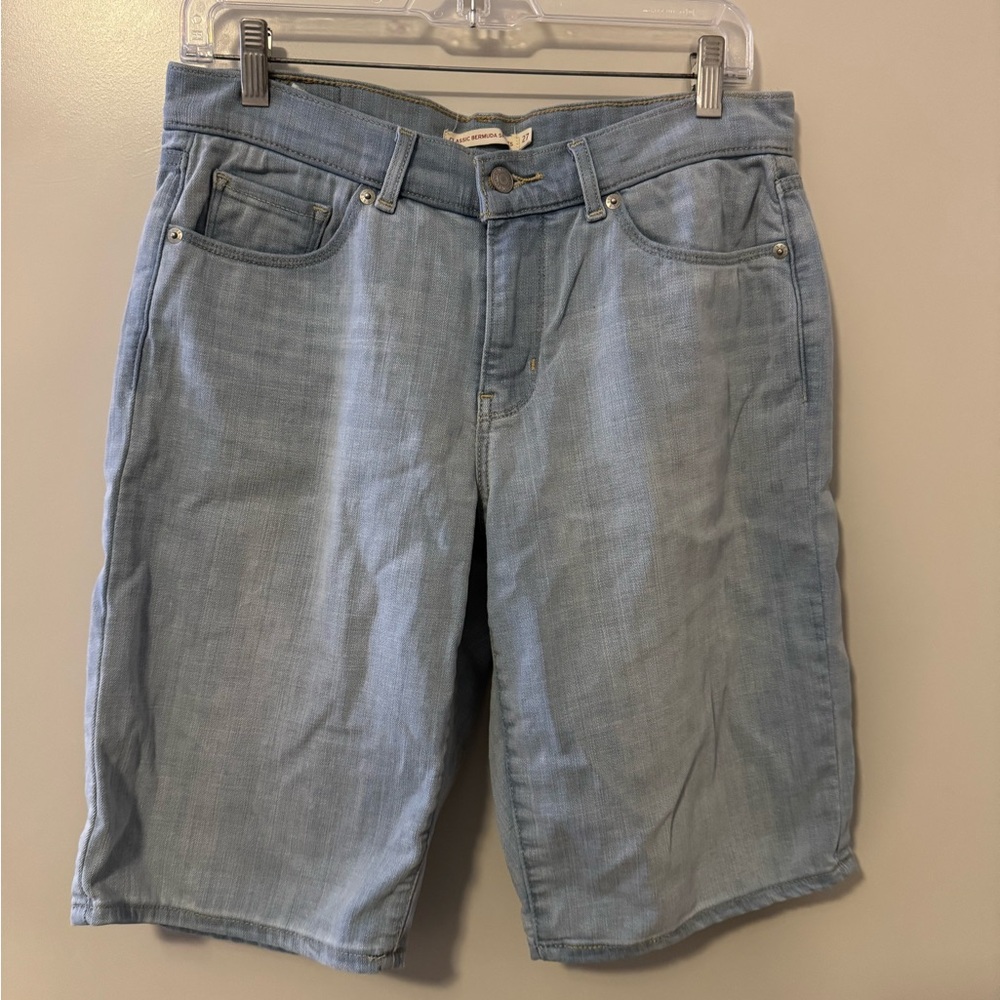 Levi’s Light Blue Denim Shorts